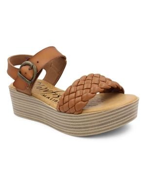 Blowfish Layni Platform Sandal - Brown