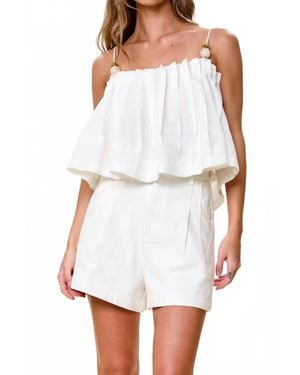 Cleobella Martine Top - White