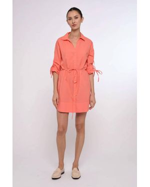 LOVE THE LABEL Shannon Mini Dress - Red