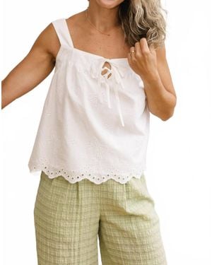 Idem Ditto Bowie Top - White