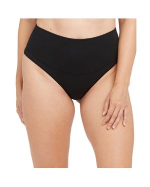 Spanx Thong Slimming Shaping Panty - Black