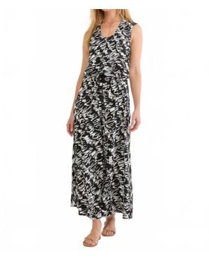 NIC+ZOE Cursive Margot Dress - Black