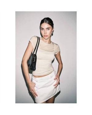 Loucia Nadine Layered Shirt - Natural