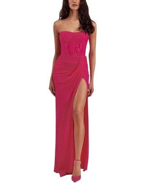 Alma King Maxi Dress - Red