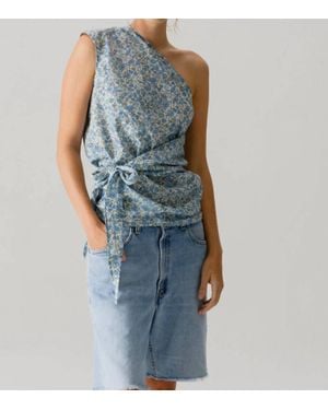 CISSA Grecian Tank Top - Blue