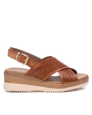 Xti Wedge Sandals - Brown