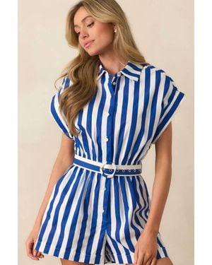 PROSPERINE® Natalia Romper - Blue