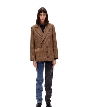 Pcfg Shoulder Blazer - Natural