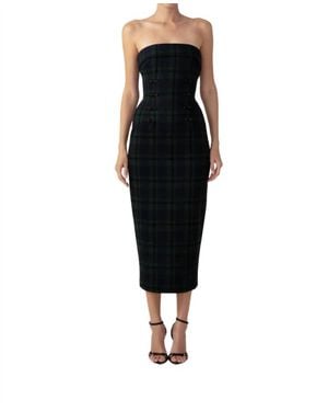 SAU LEE Wynn Dress - Black