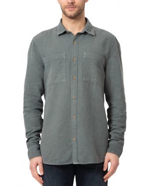 Mavi Linen Blend Shirt - Gray