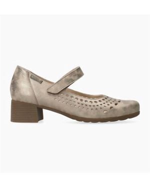 Mephisto Gilia Hand Made Mary Jane Pumps - White
