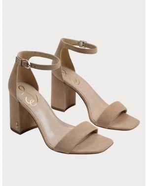 Sam Edelman Daniella Block Heel Sandal - Natural