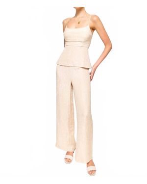 Cami NYC Serra High Rise Pant - Natural