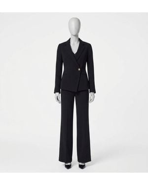 Spanx Perfect Asymmetric Tailored Blazer - Blue