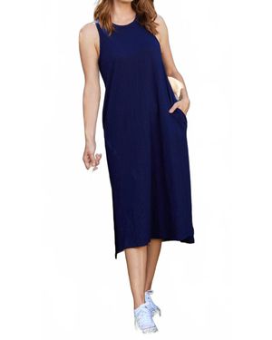 Mod-o-doc Midi Tank Dres - Blue
