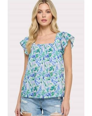 Staccato Dolph Top - Blue