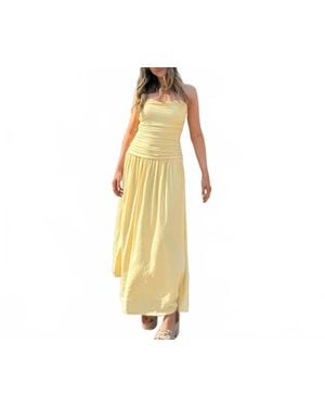 needii Buttercup Maxi Dress - Yellow