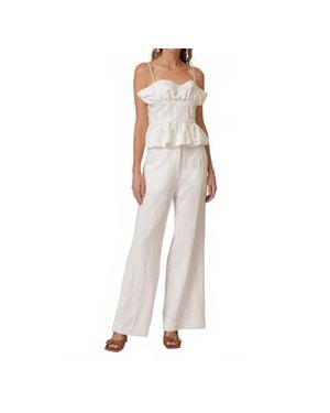 Line & Dot Theo Pants - Natural