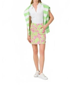 Lilly Pulitzer Upf50+ Monica Bow Skort - Green