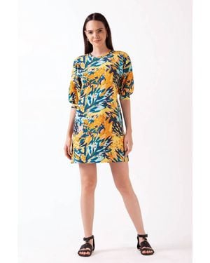 CELINA MOON Troian Knit Mini Dress - Multicolor