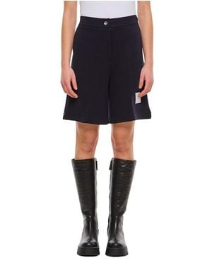 Thom Browne High Waisted Shorts - Black