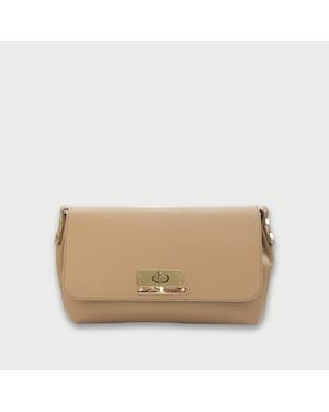 Apatchy London The Maisie Maxi Leather Bag - Natural