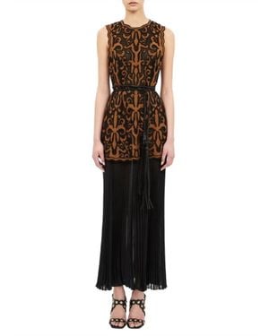 Ulla Johnson Auryn Sleeveless Midi Dress - Black