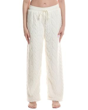 Pj Salvage Lets Get Cozy Pant - White