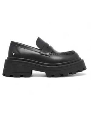 Windsor Smith Leather Chunky Loafers - Black