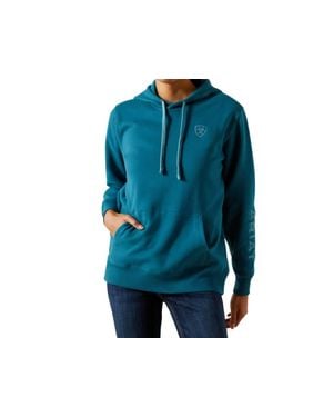 Ariat Kangaroo Pocket Hoodie - Blue