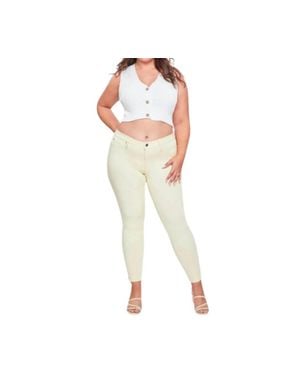 SurelyMine Hyperstretch Skinny Jeans - Natural