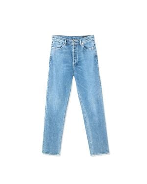 Goldsign Lawler High Rise Jean - Blue