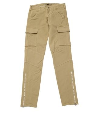 J Brand Houlihan Cargo Pants With Ankle Zip - Natural