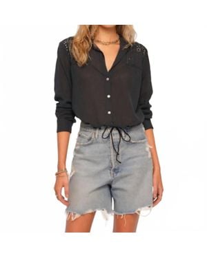 Heartloom Dennis Long Sleeve Shirt - Black