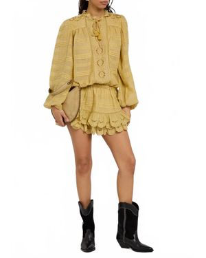 Isabel Marant Preya Dress - Yellow