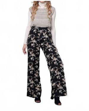 Fate Farrah Wide Leg Pants - White
