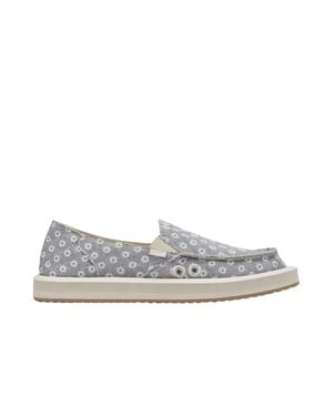 Sanuk Donna Soft Top Daisy Daisy 1126770-Wdy - Gray
