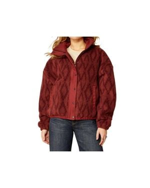 Ariat Sherpa Blocked Jacket - Red