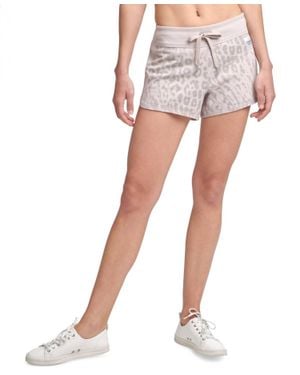 Calvin Klein Activewear Printed French Terry Shorts - Multicolor