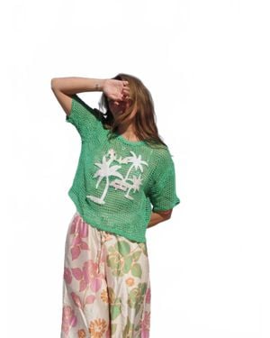 Maaji Tropical Cotta T-Shirt - Green