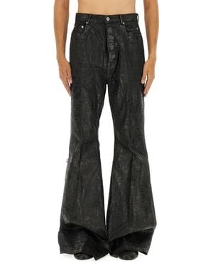 Rick Owens Bolans" Denim Pants - Black