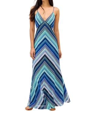 Allison Nellie Maxi Dress - Blue