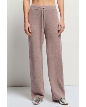 Nation Ltd Rachelle Cozy Ribbed Pant - Pink