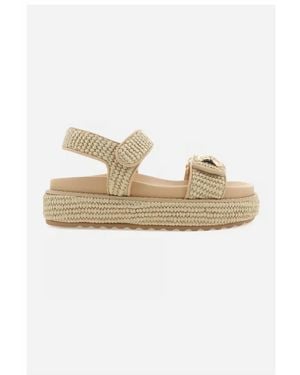 Billini Porter Flatform Sandals - White