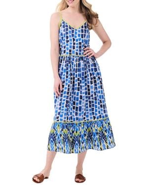 NIC+ZOE Brushstroke Blues Dress