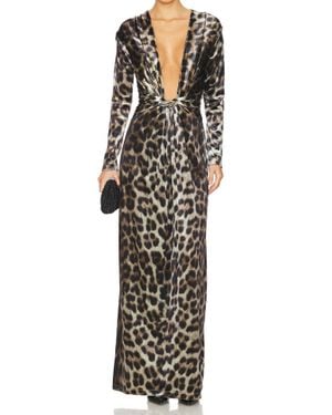 Leslie Amon Amanda Maxi Dress - Multicolor