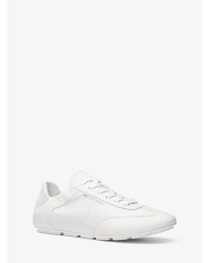 Michael Kors Keely S2 Leather Sneaker - White