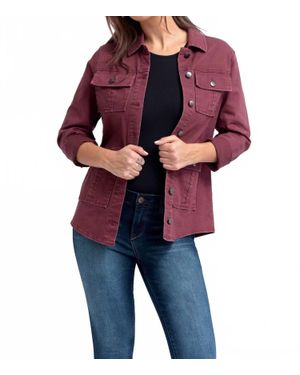 1822 Denim Classic Utility Jacket - Blue