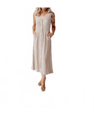 B.Young Endless Afternoon Midi Dress - White