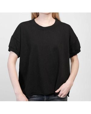Monday12 Original Sweat Tee - Black